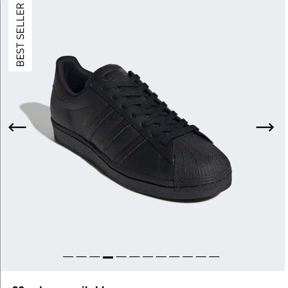 Original, Allstar Unisex Black Leather Adidas. - Picture 6 of 12